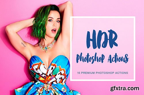 CreativeMarket - HDR Effect - Photoshop Actions