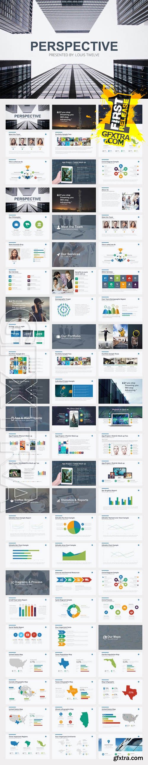 Perspective | Powerpoint Template - CM 235933