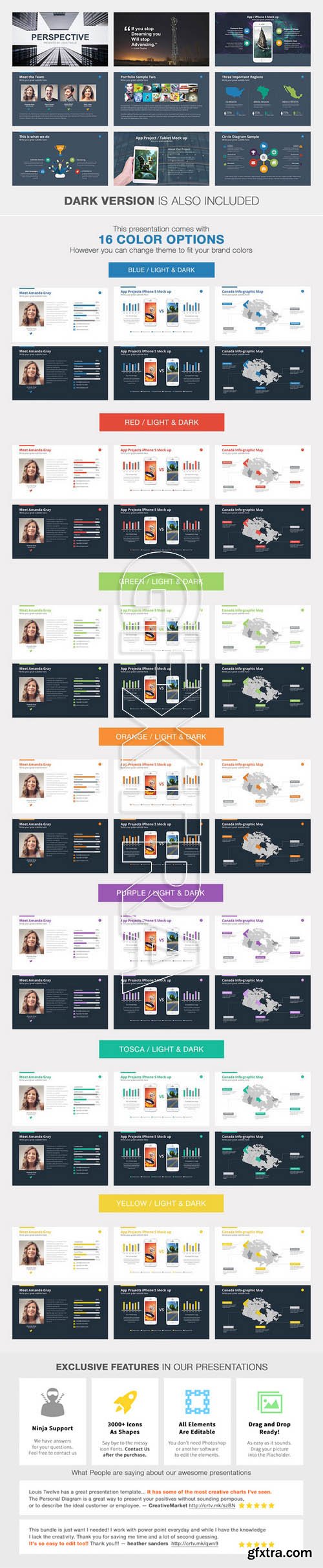 Perspective | Powerpoint Template - CM 235933