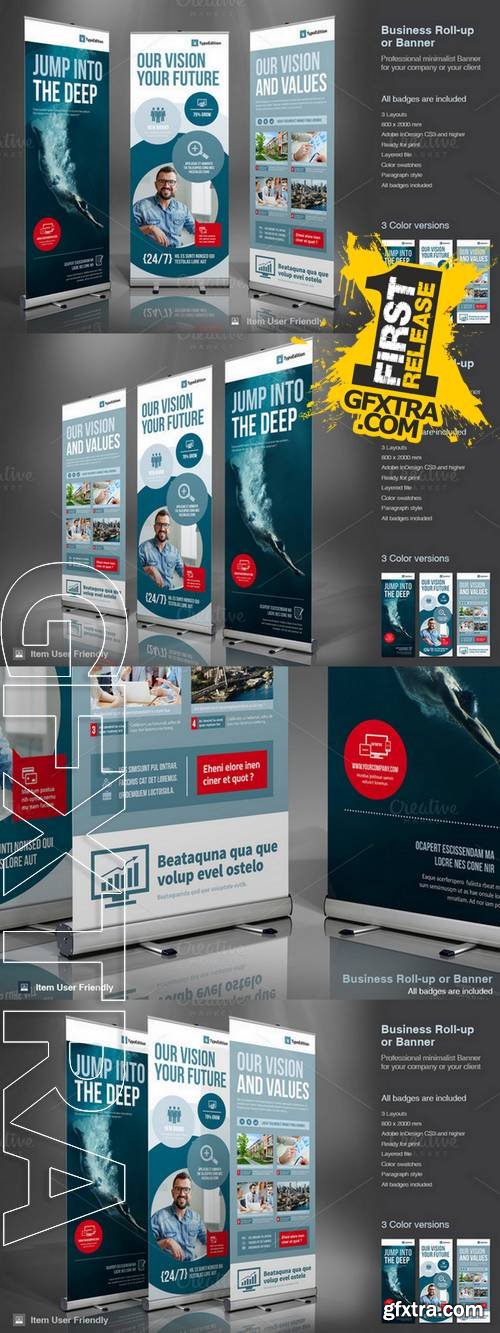 Corporate Roll-up or Banner - CM 351210