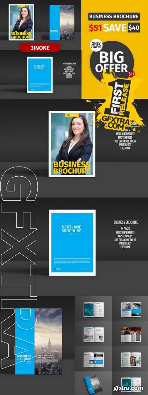 Business Brochure Bundle - CM 351723