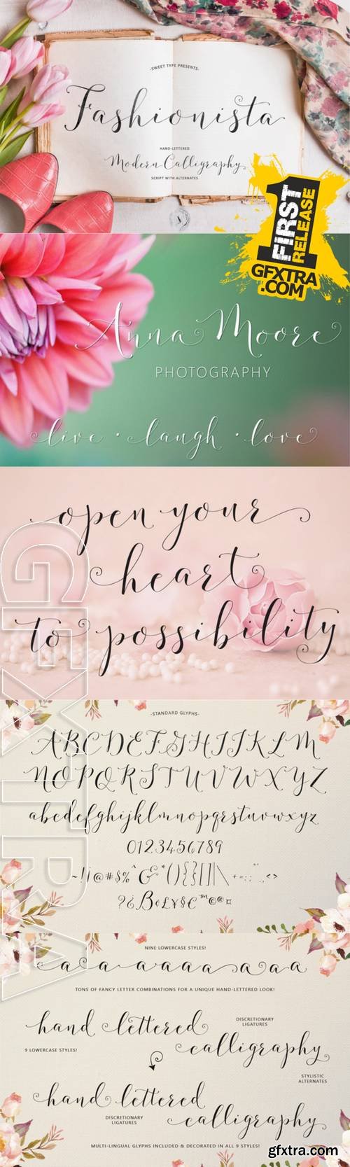 Fashionista Modern Calligraphy - CM 355151