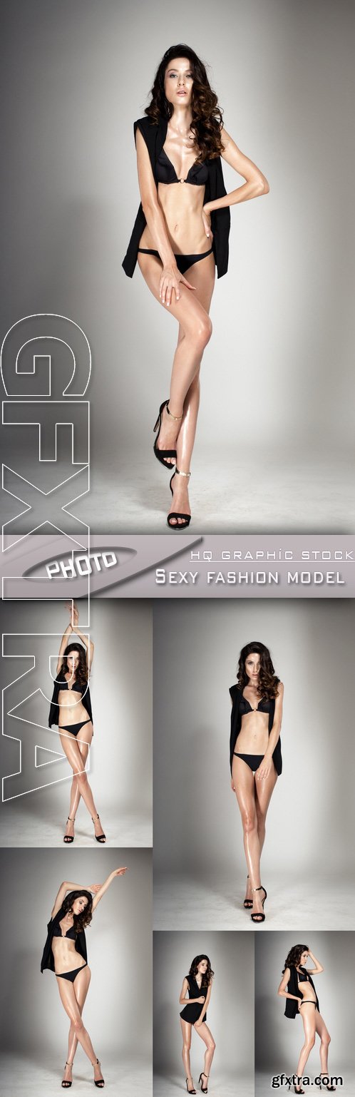 Stock Photo - Sexy fashion model