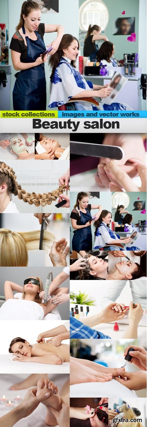 Beauty salon, 15 x UHQ JPEG