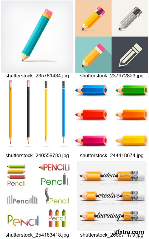 Amazing SS - Pens and Pencils, 25xEPS