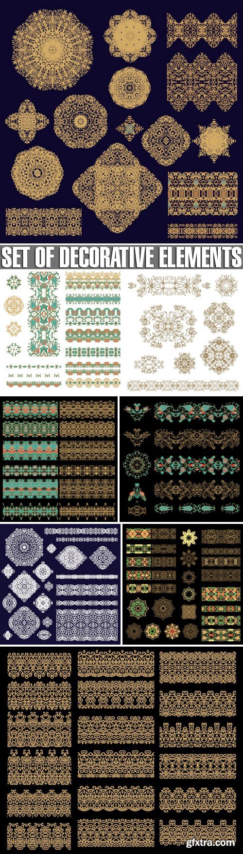 Stock Vectors - Set of decorative elements