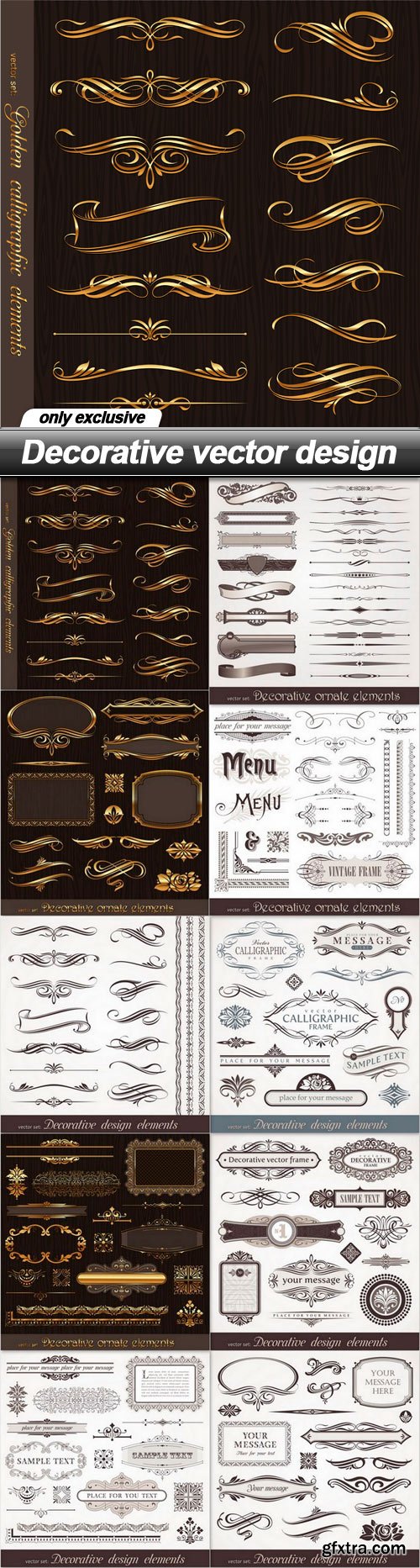 Decorative vector design - 10 EPS