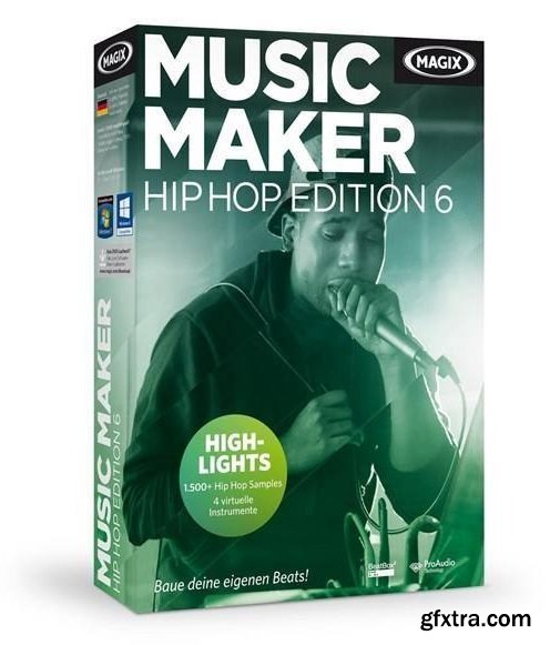 MAGIX Music Maker Hip Hop Edition 6 v21 0 3 47