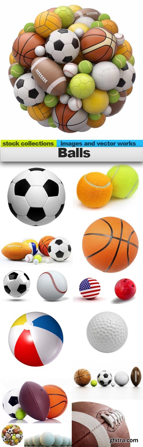 Balls, 15 x UHQ JPEG