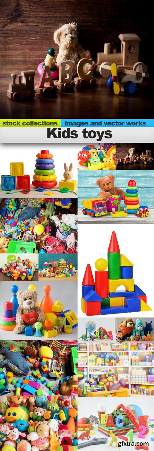 Kids toys, 15 x UHQ JPEG