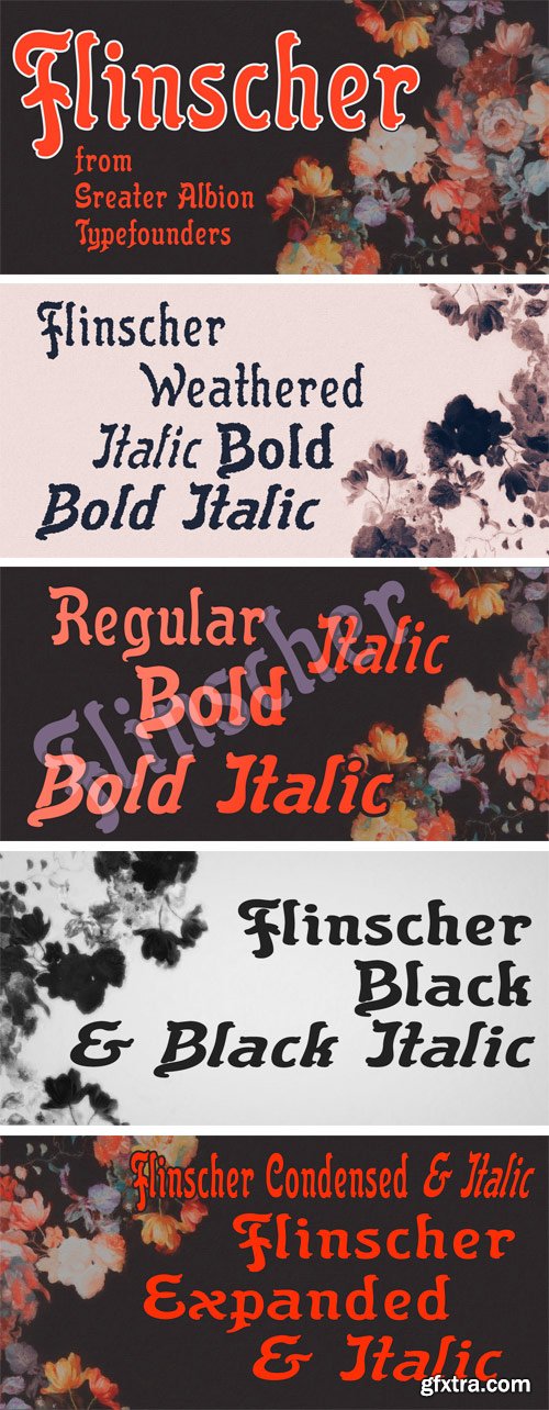 Flinscher Font Family