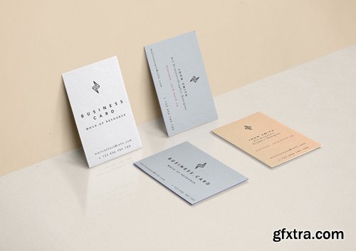 Psd Business Card Mock-Up Vol 32