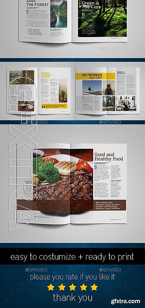 GraphicRiver - Indesign Magazine Bundle 12617555
