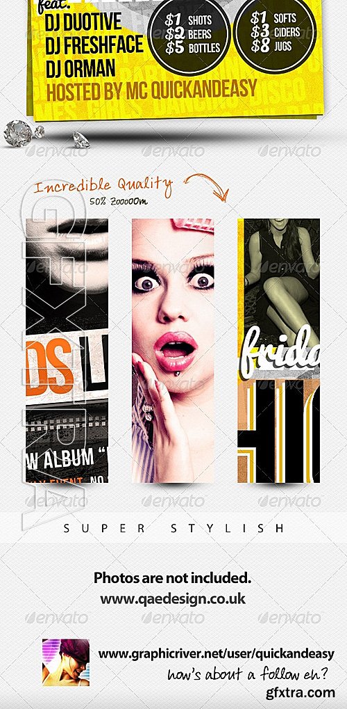 GraphicRiver - Indie Flyer Templates Bundle Vol1 2211129