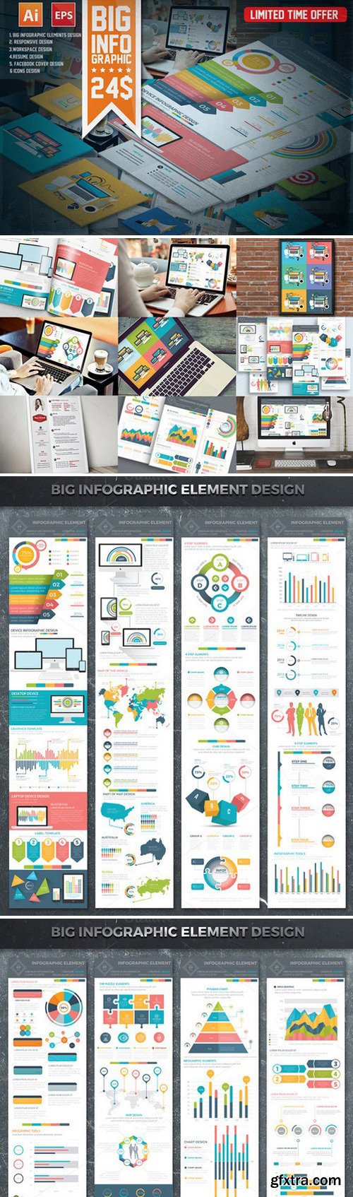 CM - BIG INFOGRAPHIC ELEMENTS DESIGN 353316