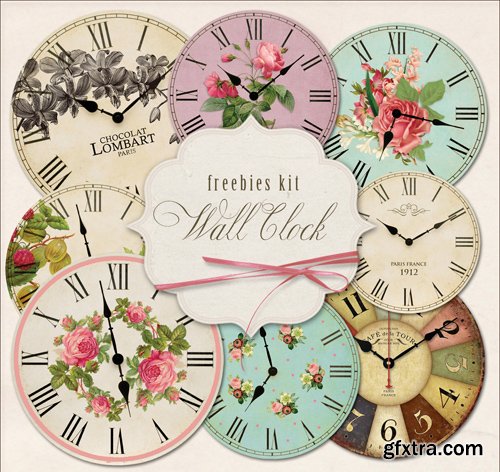 Scrap Kit - Wall Clock