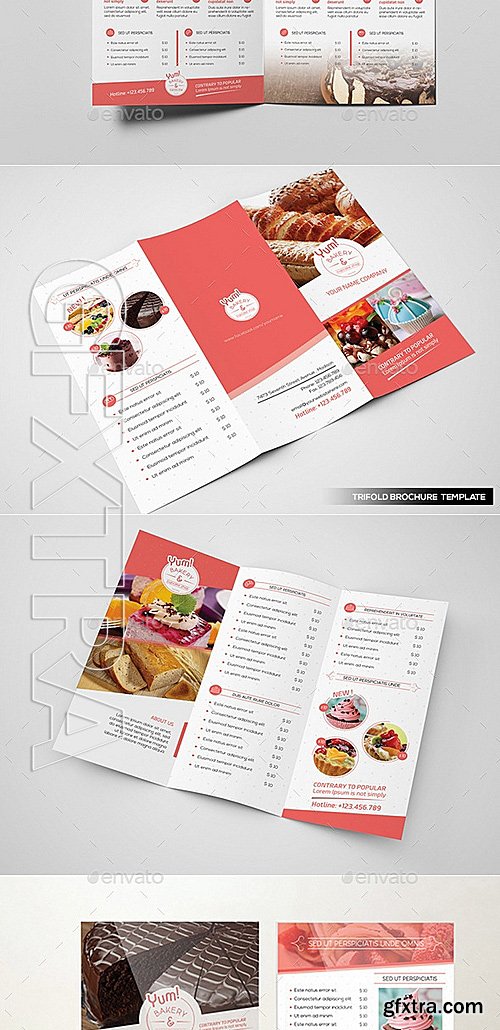 GraphicRiver - Bakery & Cupcake Shop - Bundle Templates 12664182