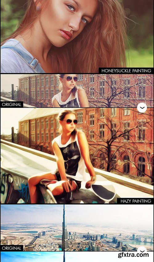 Graphicriver 30 Realistic Paintings Photoshop Action 12208882