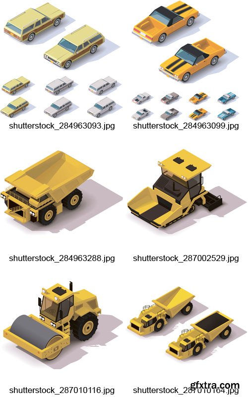 Amazing SS - Isometric Transport, 25xEPS