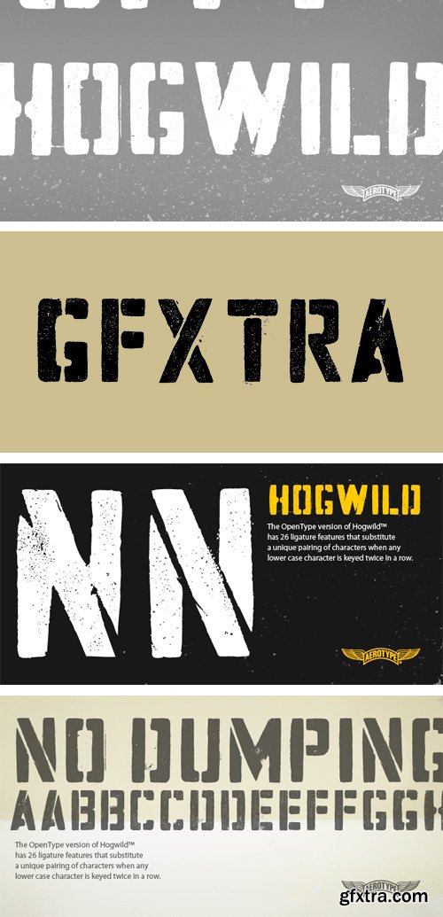 Hogwild Font