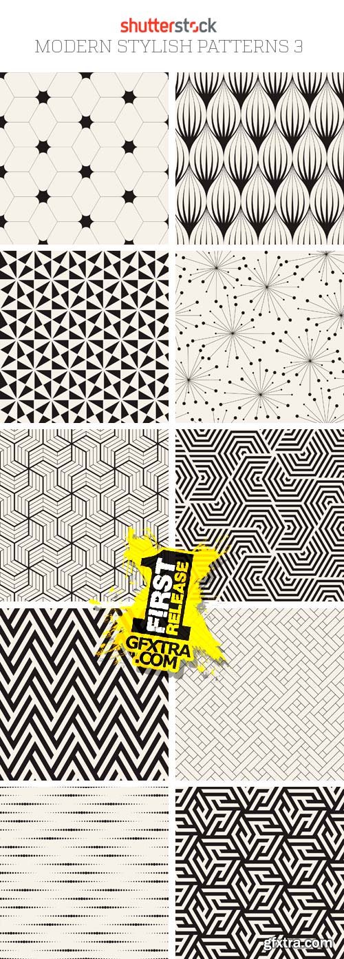 Amazing SS - Modern Stylish Patterns 3, 25xEPS