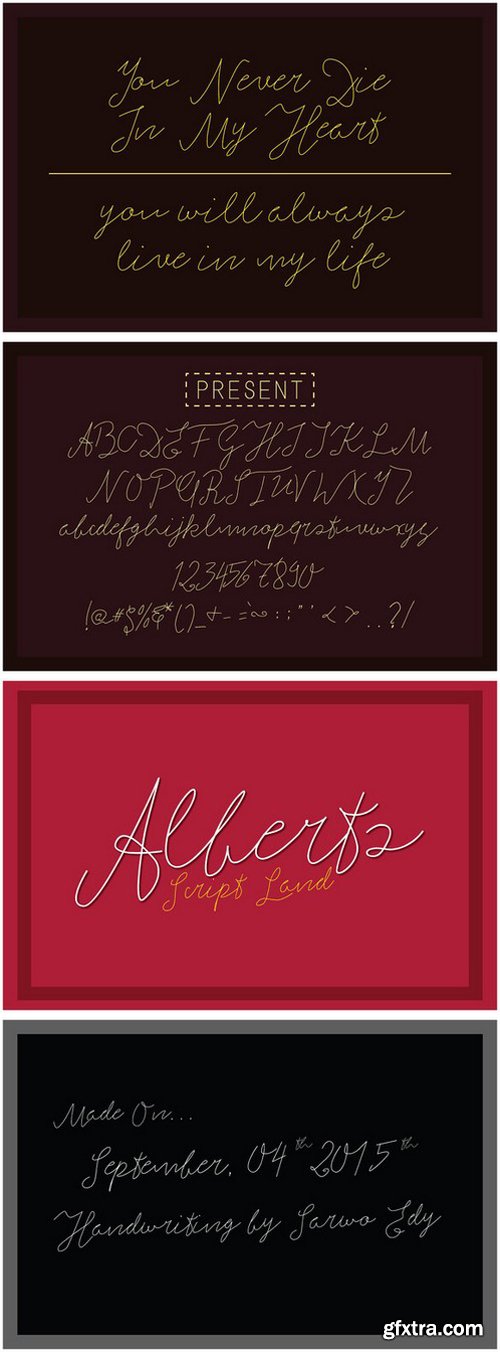 CM - ALBERTS SCRIPT LAND 358922