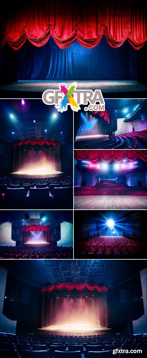 Stock Photo - Stage & Curtains 2