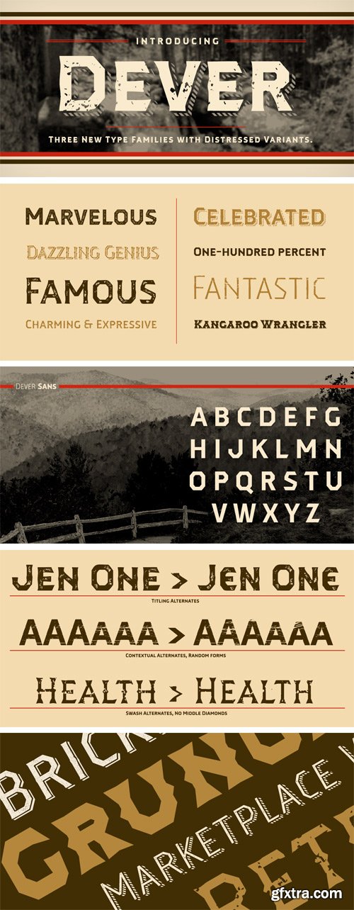 Dever Font Family