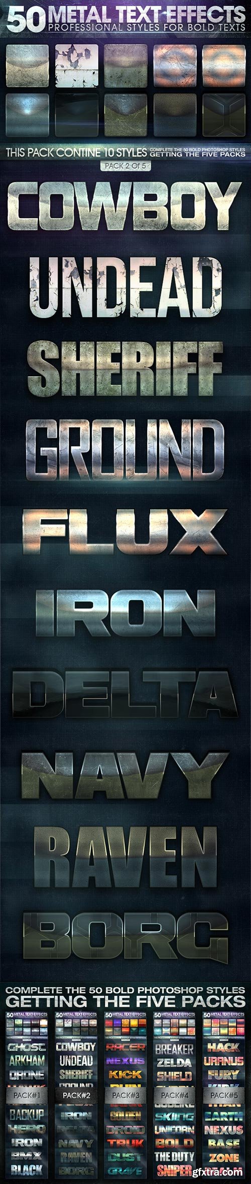 GraphicRiver - 50 Metal Text Effects 2 of 5 7300285