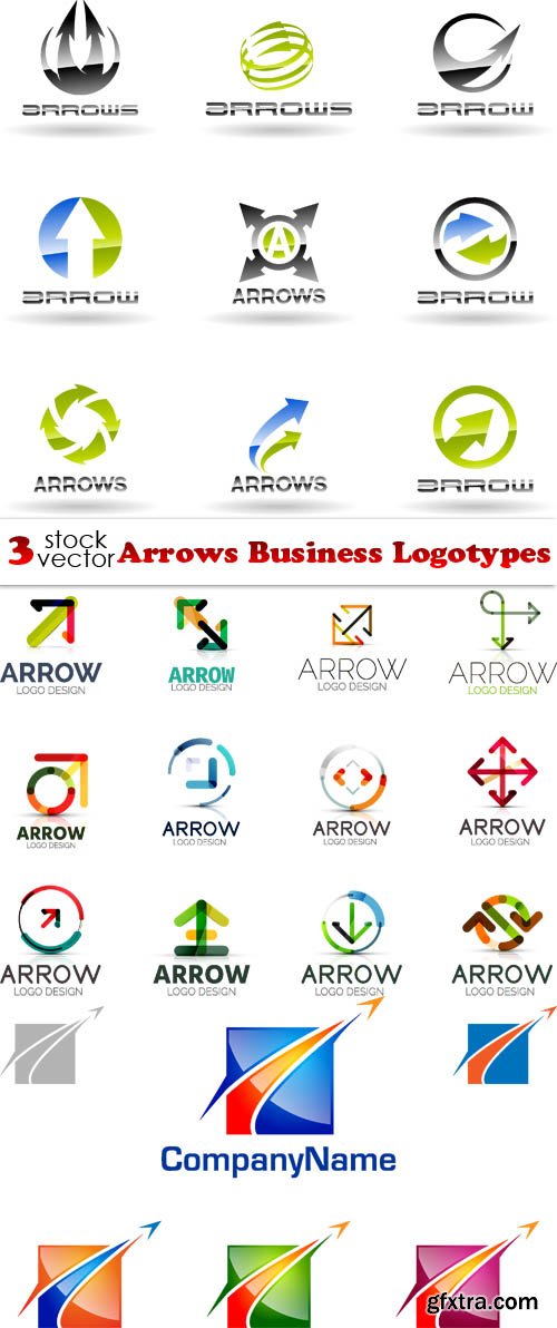 Vectors - Arrows Business Logotypes