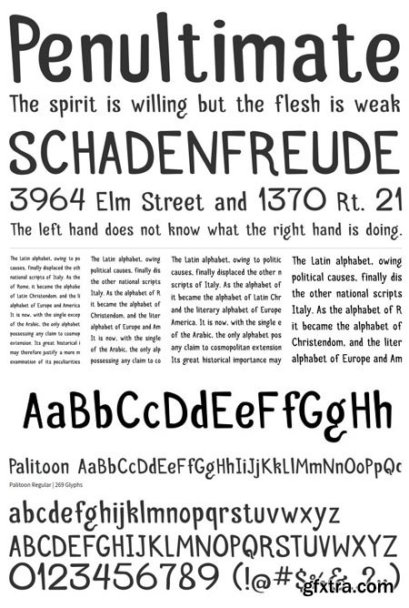 Palitoon Font OTF