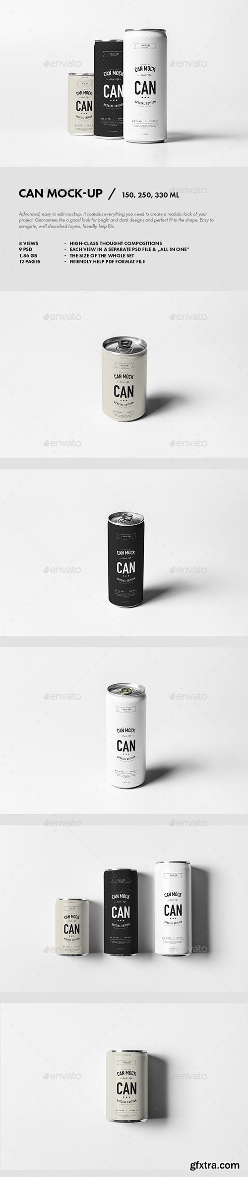 Graphicriver - Can Mock-up 12313506