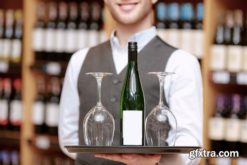 Collection sommelier taster waiter wine presentation 25 HQ Jpeg