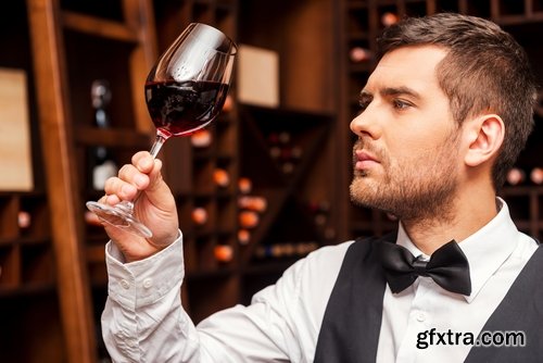 Collection sommelier taster waiter wine presentation 25 HQ Jpeg