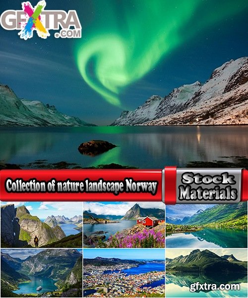 Collection of nature landscape Norway Mountain City Sea Bay 25 HQ Jpeg