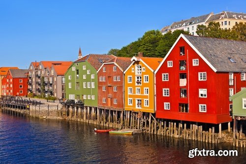 Collection of nature landscape Norway Mountain City Sea Bay 25 HQ Jpeg