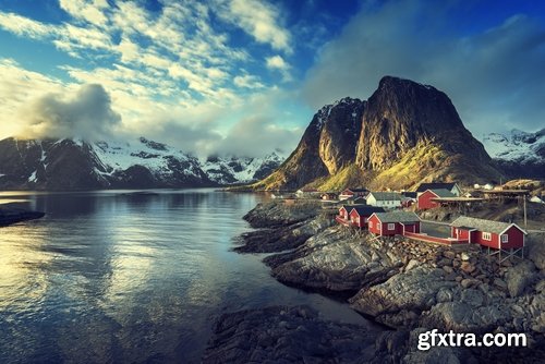 Collection of nature landscape Norway Mountain City Sea Bay 25 HQ Jpeg