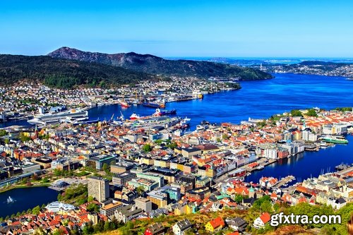 Collection of nature landscape Norway Mountain City Sea Bay 25 HQ Jpeg