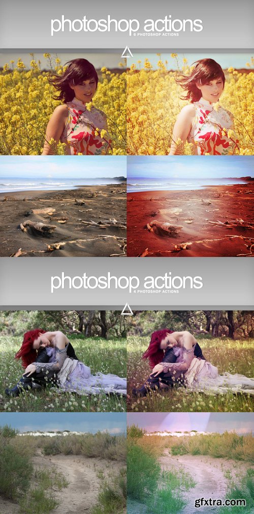 Photoshop Actions - Summer Sun & Autumn Light