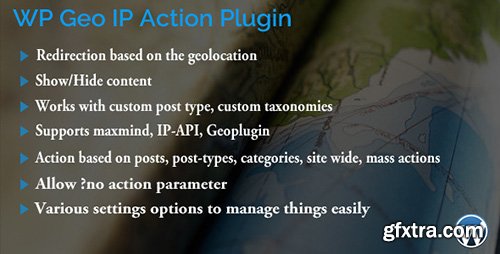 CodeCanyon - WP Geo IP Action Plugin v1.0.1 - 12440777