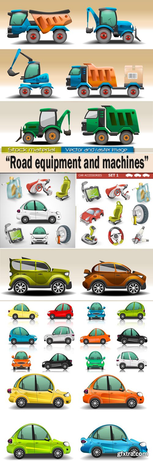 Road equipment and color machines