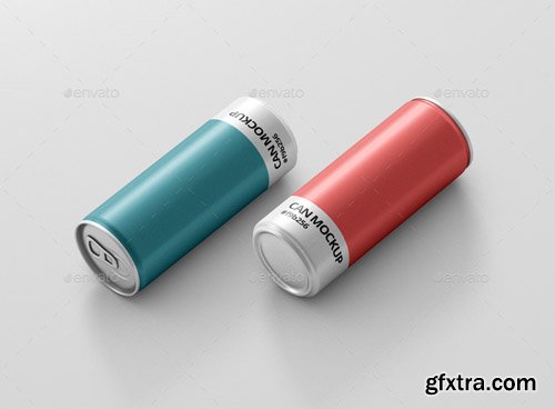 Graphicriver - Energy Drink Can Mock-Up 12447508