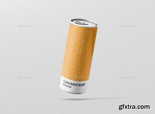 Graphicriver - Energy Drink Can Mock-Up 12447508