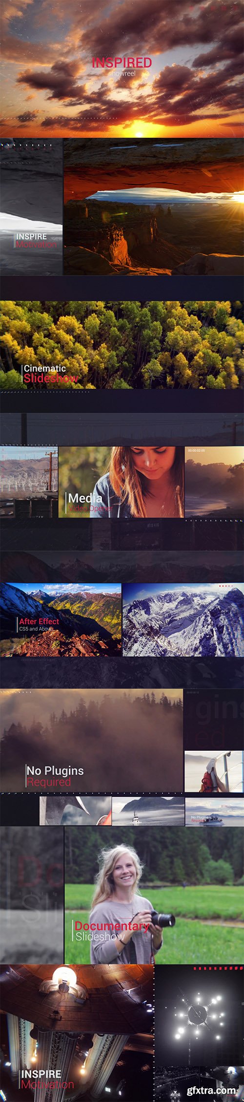 Videohive Inspired Video Reel 12164959