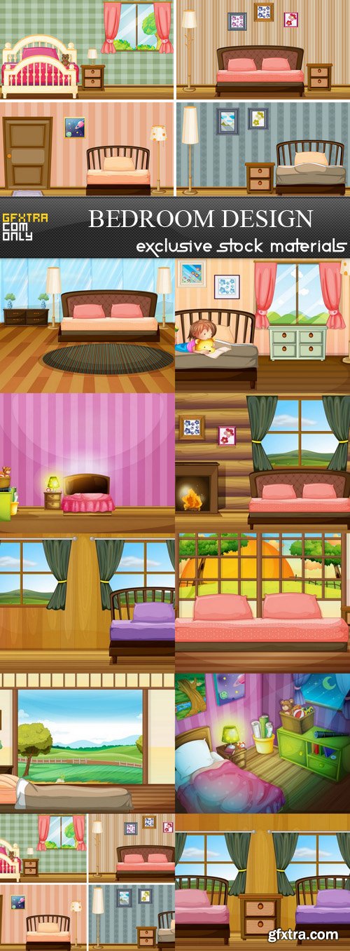 Bedroom Design - 10xEPS