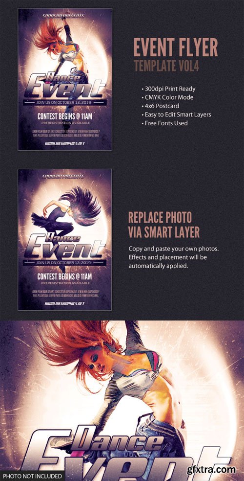 Event Postcard / Flyer Template Vol4