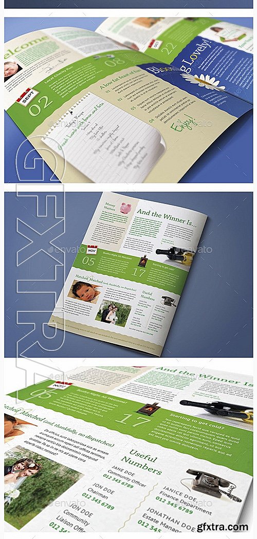 GraphicRiver - Lifestyle Newsletters Bundle 12643092