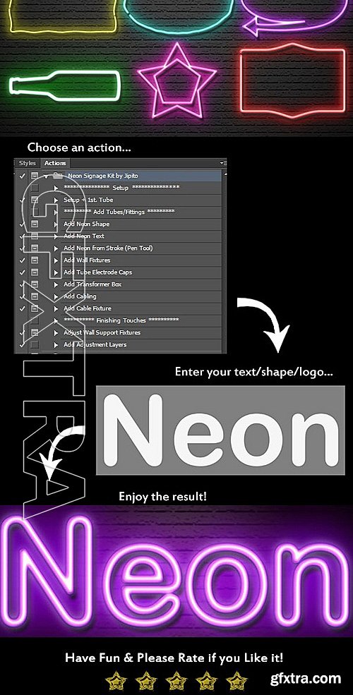 GraphicRiver - Complete Neon Signage Kit 12663196
