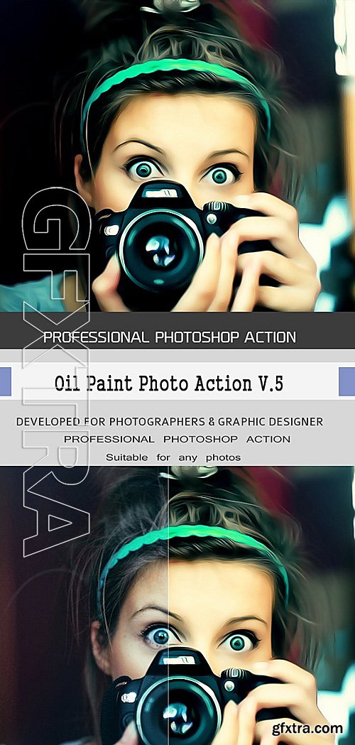 GraphicRiver - Oil Paint Photo Action V5 12492229