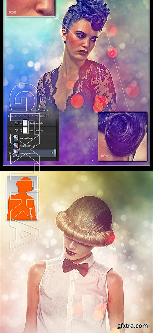 GraphicRiver - Portrait Photoshop Action 12663235